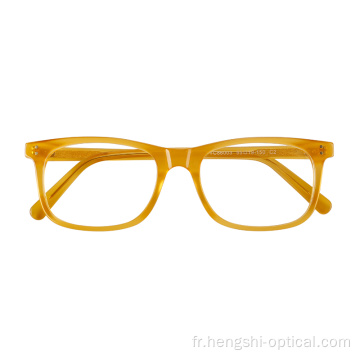 Lunettes de lunettes acétates pour hommes